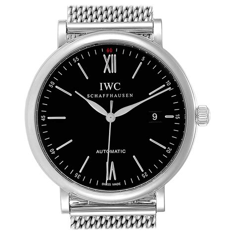 iwc portofino mesh|iwc portofino vintage.